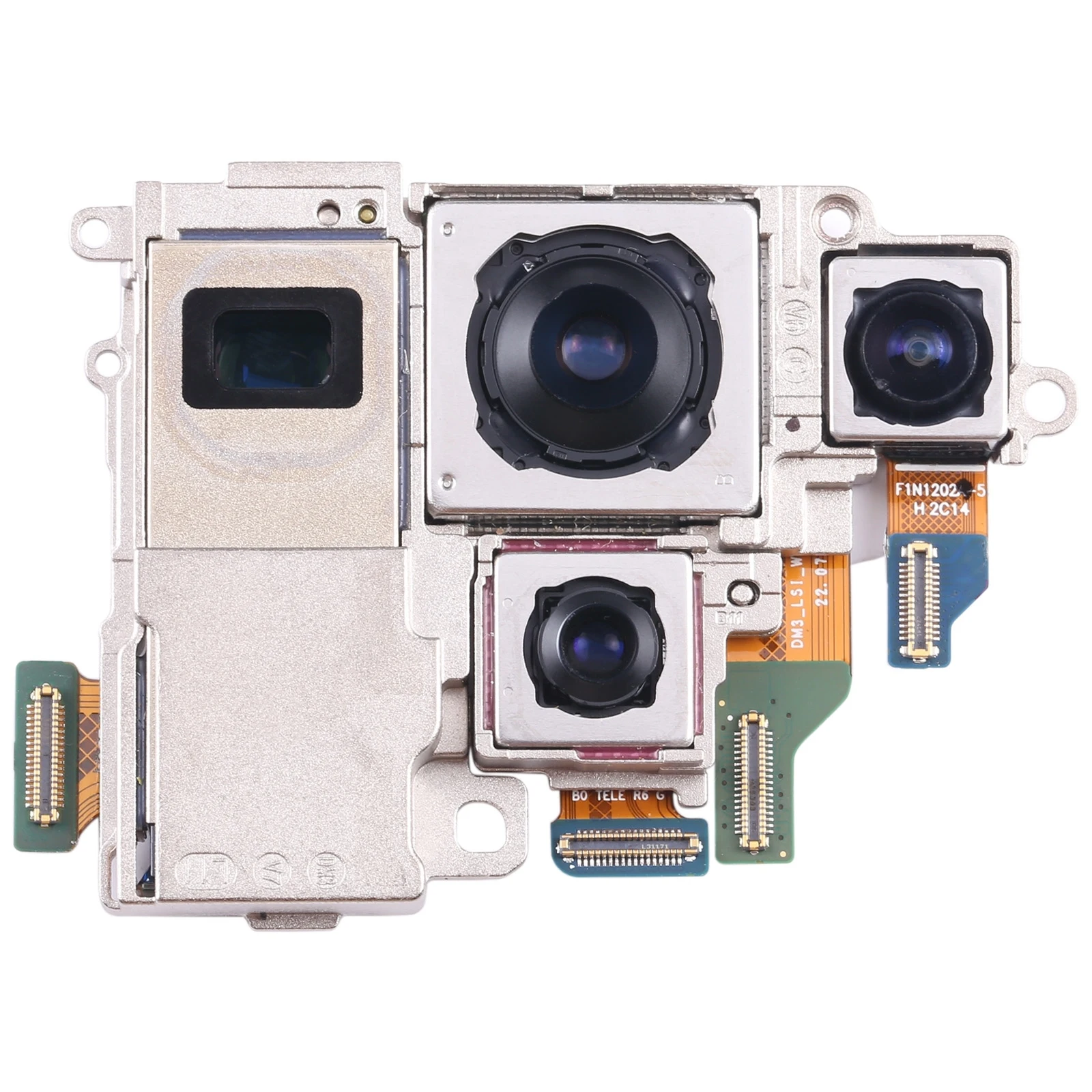 Camera Set For Samsung Galaxy S23 Ultra SM-S918/SM-S918B (Telephoto + Periscope + Wide + Main Camera) Part Camera Repair