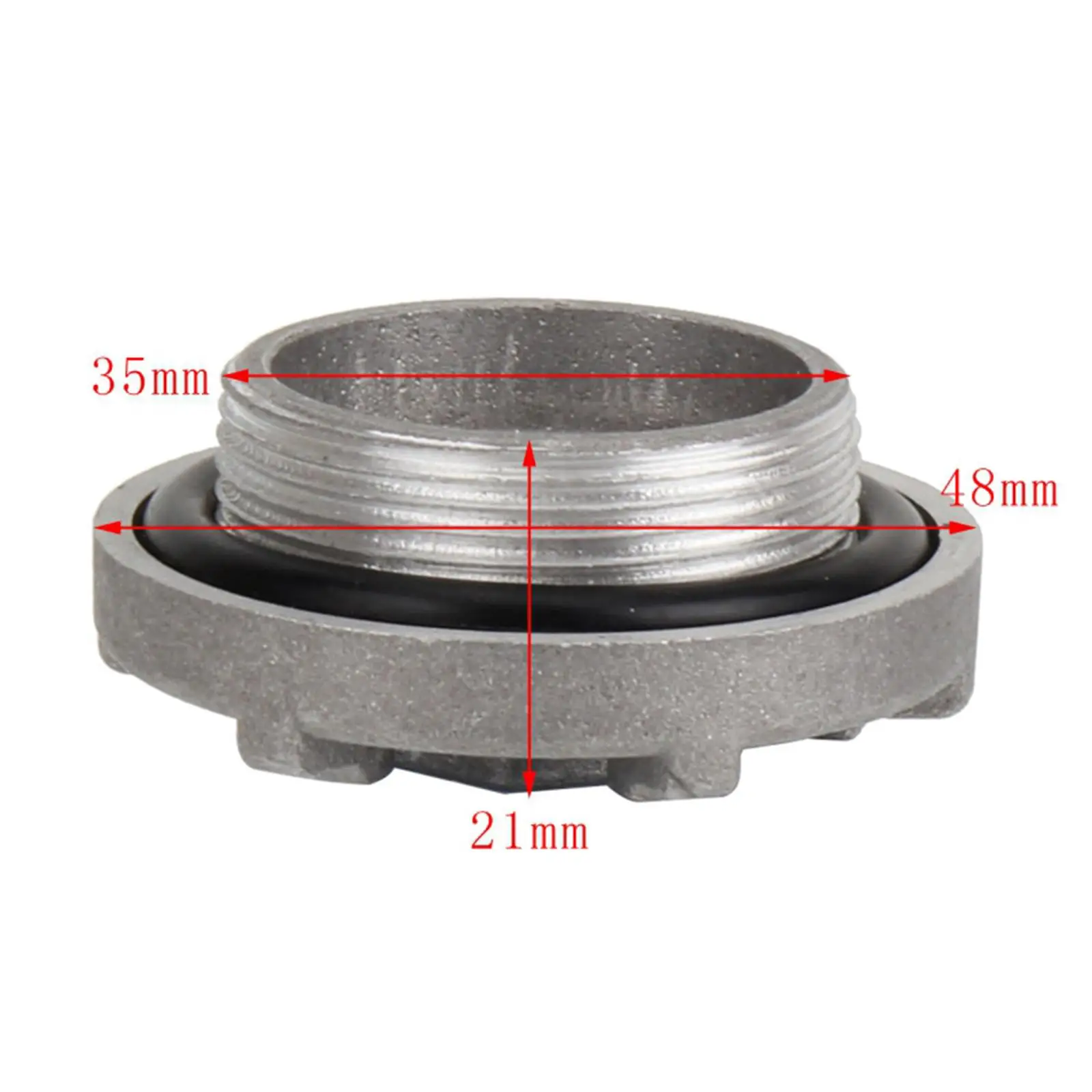 4HC-15351-00-00 Oil Drain Cover for Big Bear Spare Parts Durable Cast Aluminum