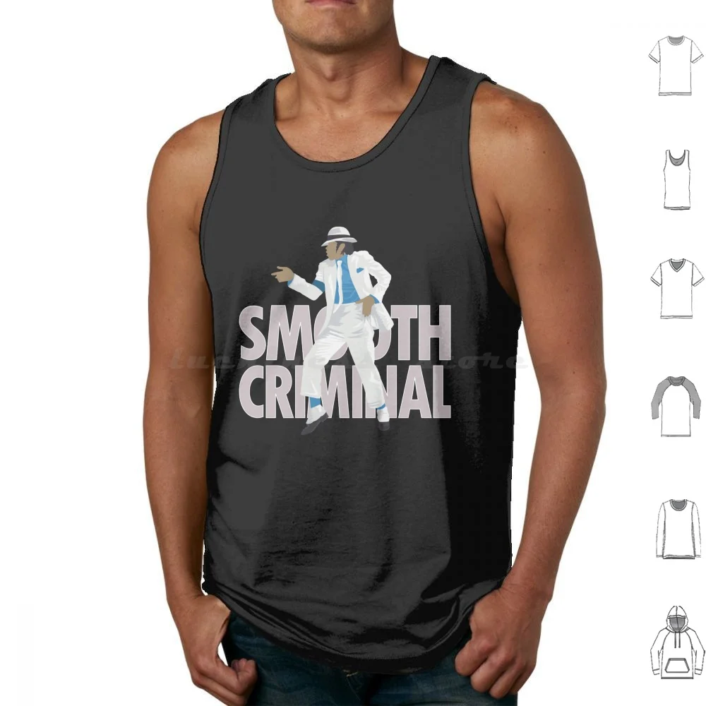 Michael-Smooth Criminal Tank Tops Vest Sleeveless Michael Jackson Mj Music King Of Pop Dance Musician Singer Moonwalker