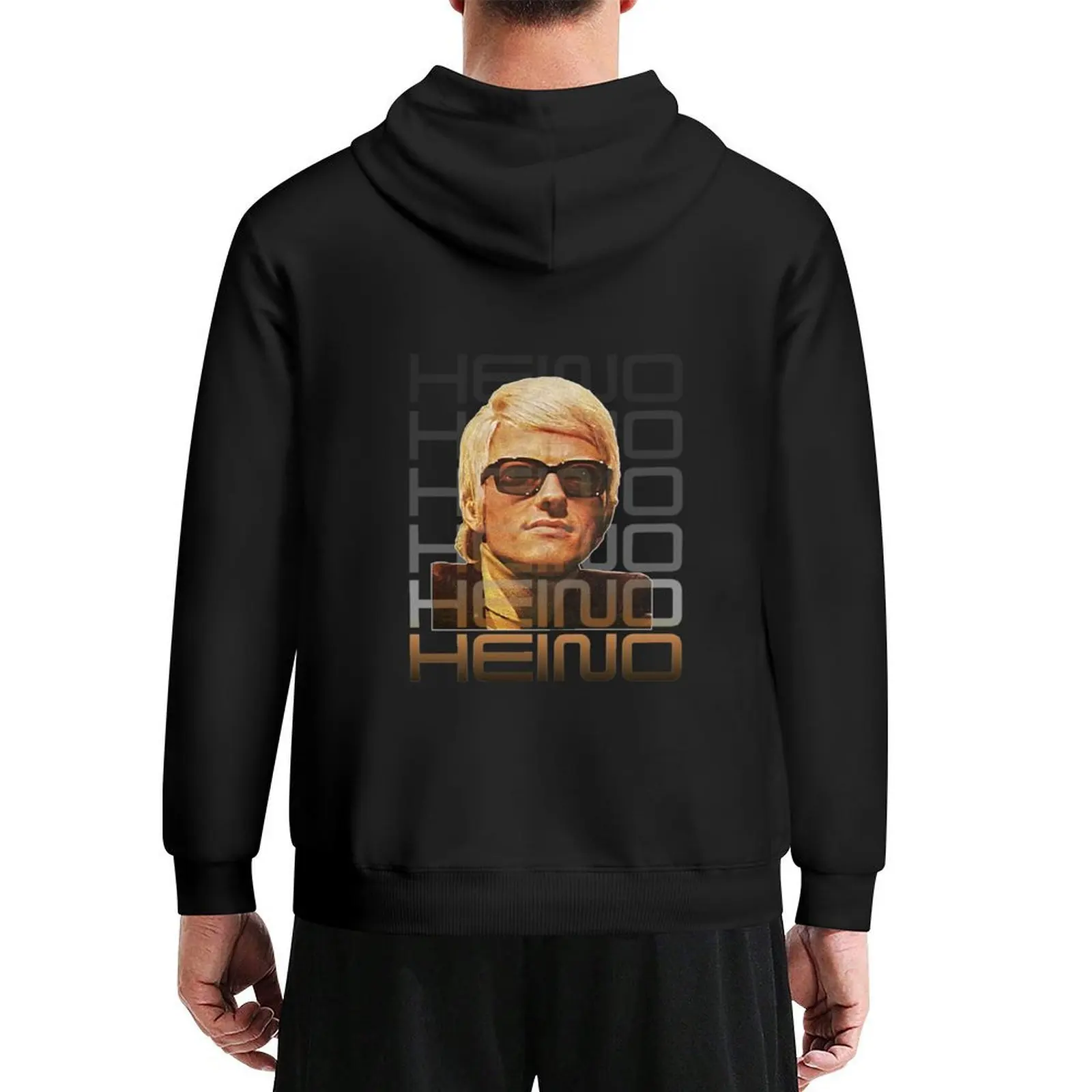 

Retro Heino Tribute Art - Volksmusik Icon Hoodie autumn mens clothing hooded shirt fashion men pullover hoodies