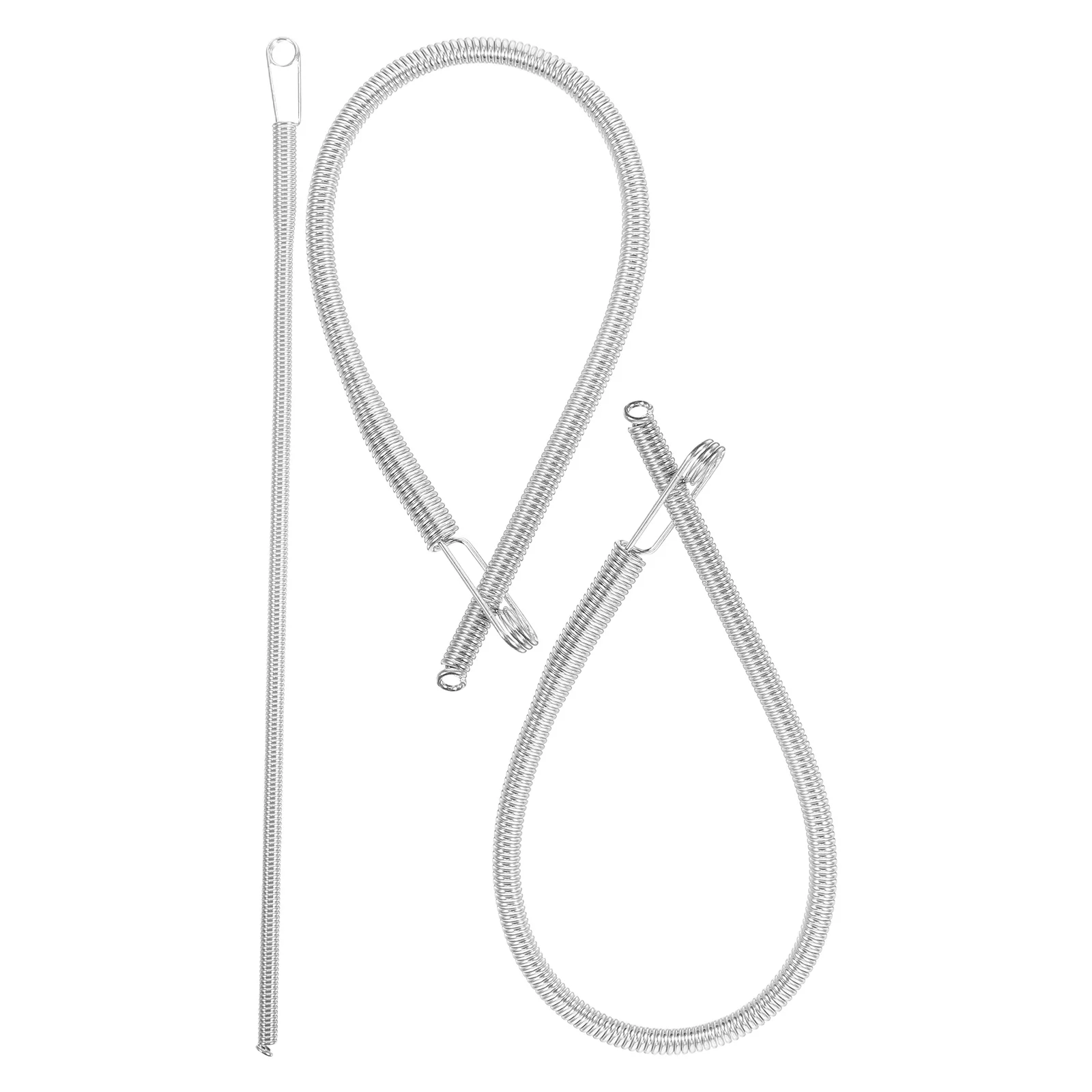 

3pcs Spring Stringing Tool Drawstrings Replacement Needle for Pants Tools Iron Cord Elastic Metal Sewing