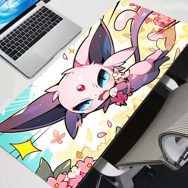 

Mouse Pad 90x40cm P-Pokemon Large PC Computer Gamer Kawaii Gaming Accessories Rubber Mousepad Keyboard Desk Mat Carpet Table Pad