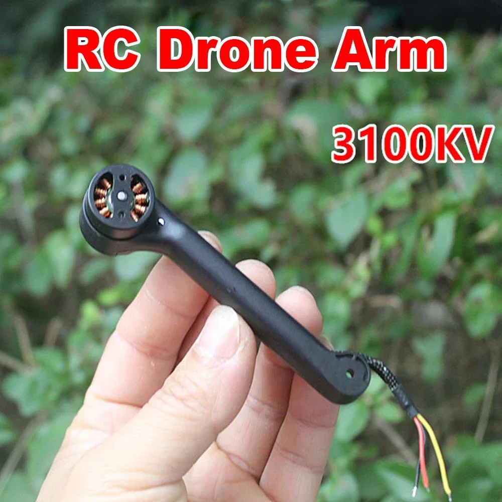 Mini Spare Parts RC Drone Arm Aircraft Model Brushless Motor 3100KV Blade Propellers Body Shell Remote Controller Plane