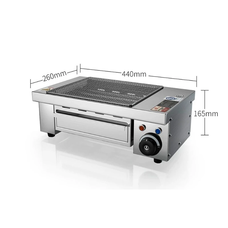 220V Electric Barbecue Oven Table Top Grill Machine  Smokeless BBQ Machine