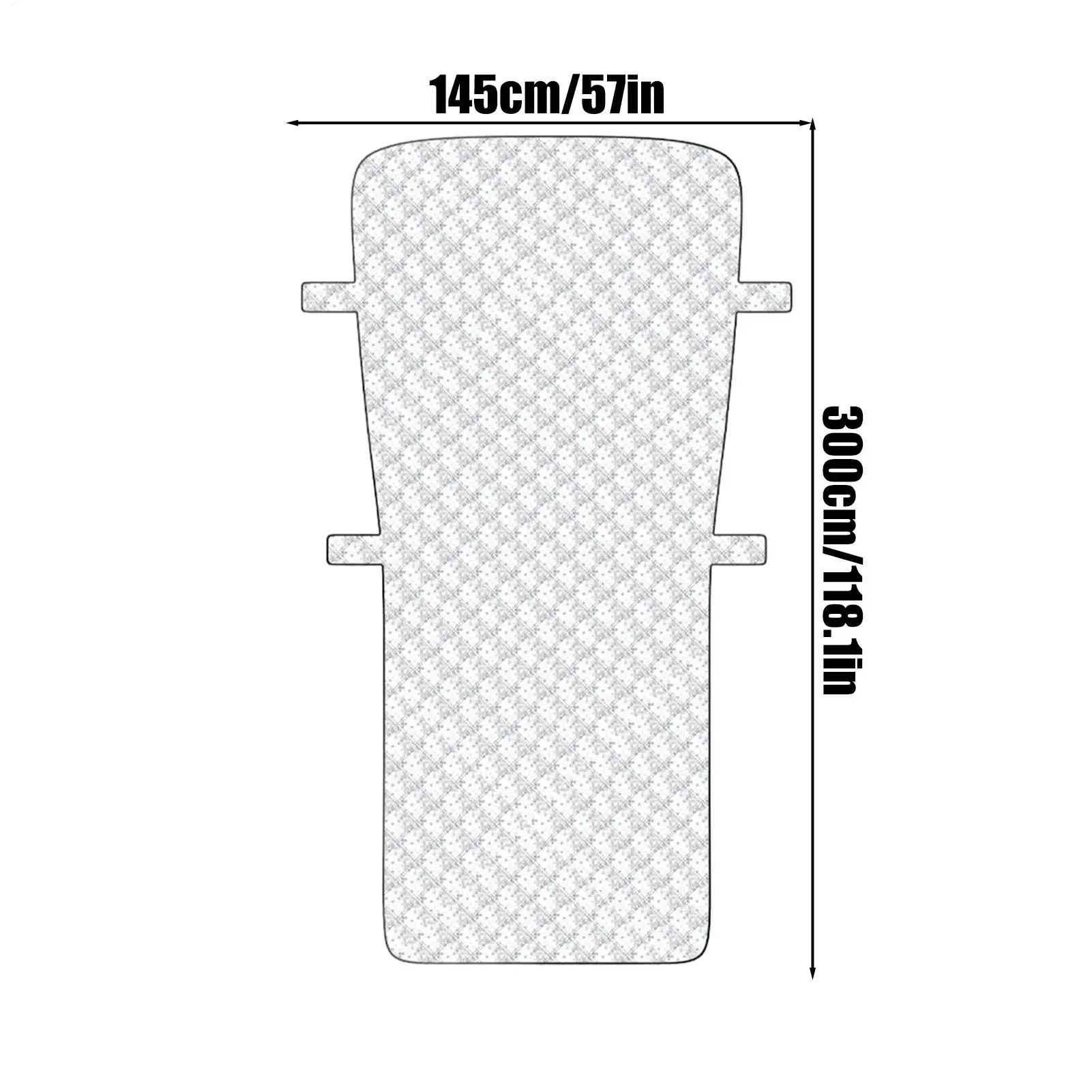 غطاء سيارة ثلجي مقاوم للرياح نصف قماش القنب غطاء جسم السيارة للطقس البارد طوال الليل وقوف السيارات المرآب المدرسة السفر عطلة في الهواء الطلق
