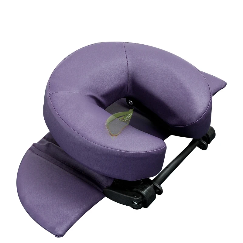 

Home Massage Kit - Deluxe Adjustable Headrest & Face Pillow / Home Massage Beauty Cradle Rest Pad For Desk&Tabletop