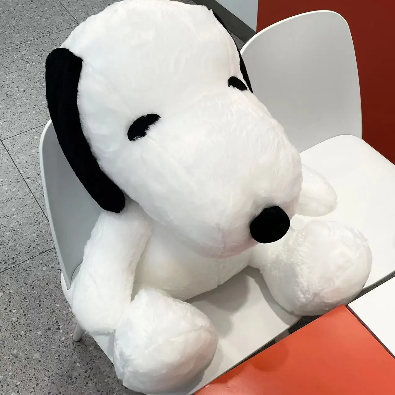 

40/60cm Snoopy Plush Toy Cuddly Snoopy Stuffed Doll Cartoon Anime Comfortable Hug White Dog Plushies Birthday Gifts For Kid Girl
