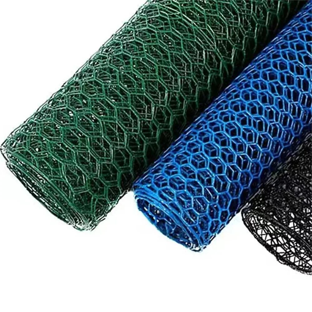 

Gauge Wire Green Pvc Coated 1/2'' Mesh Size 36 Inch Height Chicken Rabbit Bird Fence Chicken Coop Iron Wire Fence