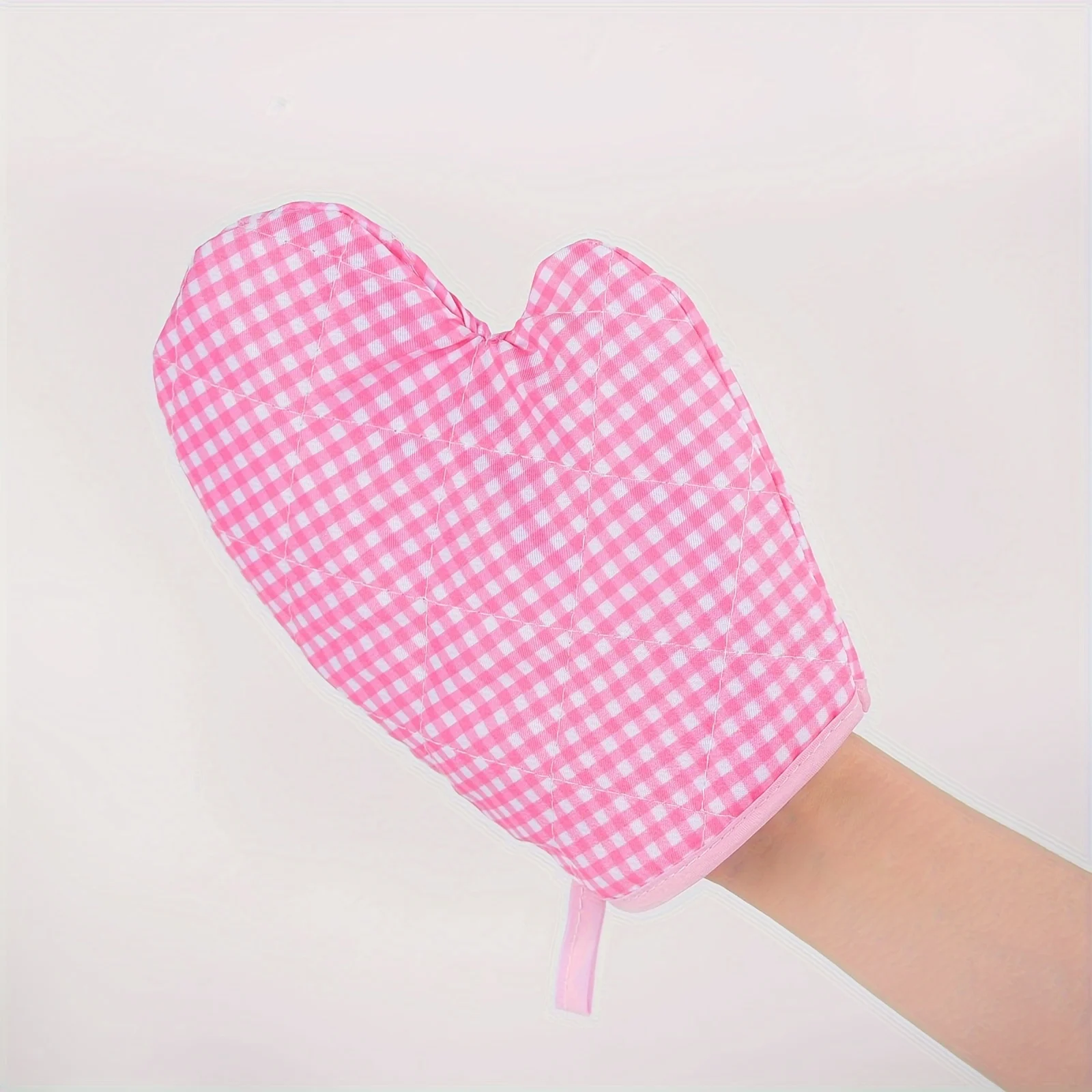 Children Playing House Role-Playing Kitchen Boys And Girls Dressing Up Clothes Chef Set Baking Cooking Tools Plaid Apron Toys