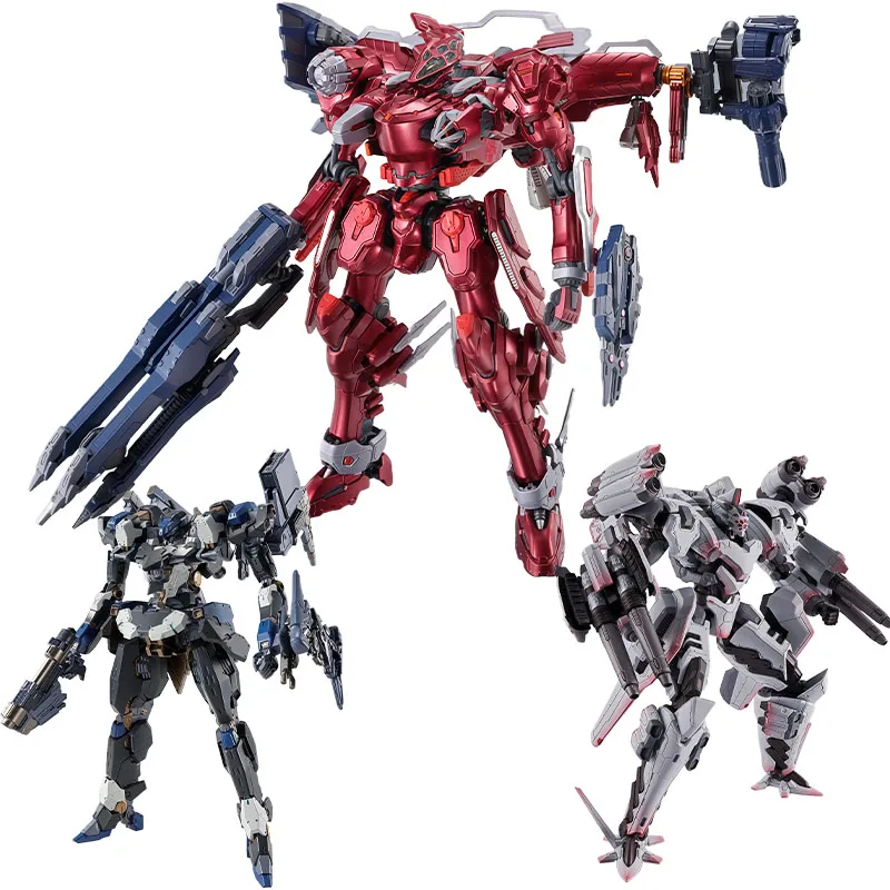 ของแท้จาก Bandai THE ROBOT SPIRITS EL-PC-00 ALBA Rusty & IB-C03 HAL 826 Walter & IB-07 SOL 644 Ayre ฟิกเกอร์แอคชั่นสำหรับเด็กผู้ชาย