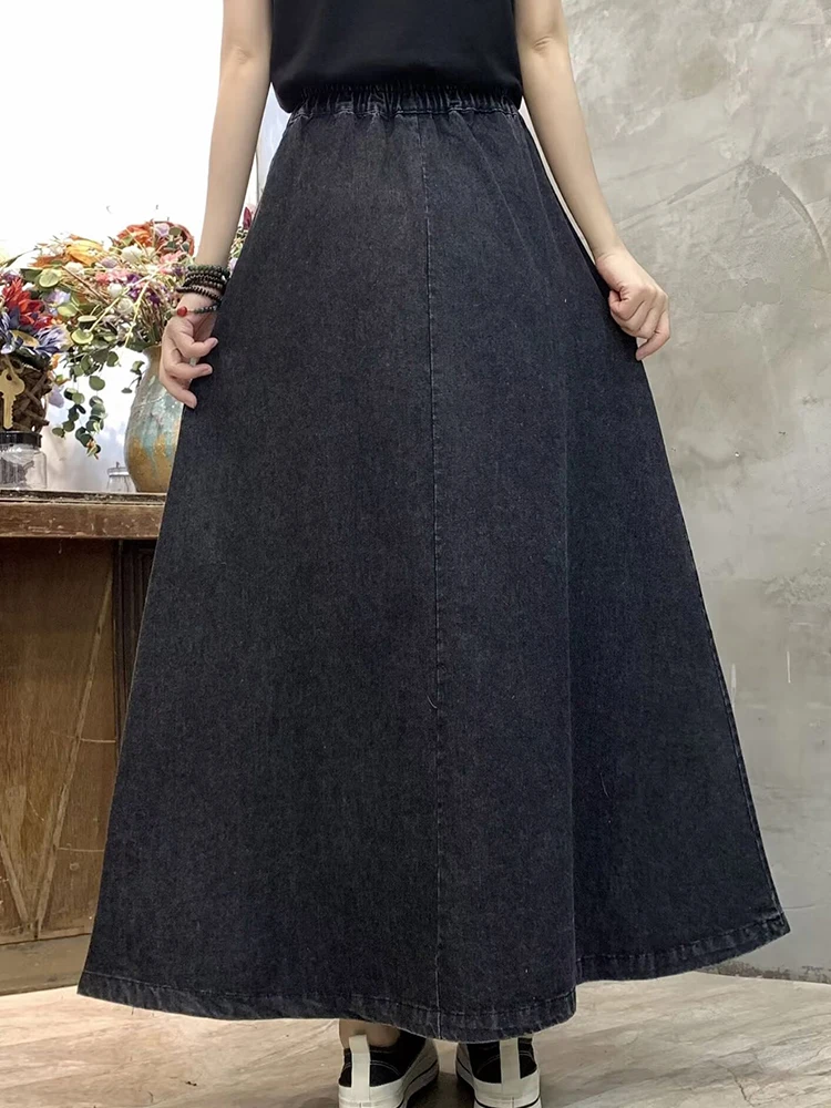 Max LuLu Brand Fashion Chinese Skirts Womens Spring Vintage Loose Leisure Clothes Ladies 2024 Classic Harajuku Luxury Streetwear