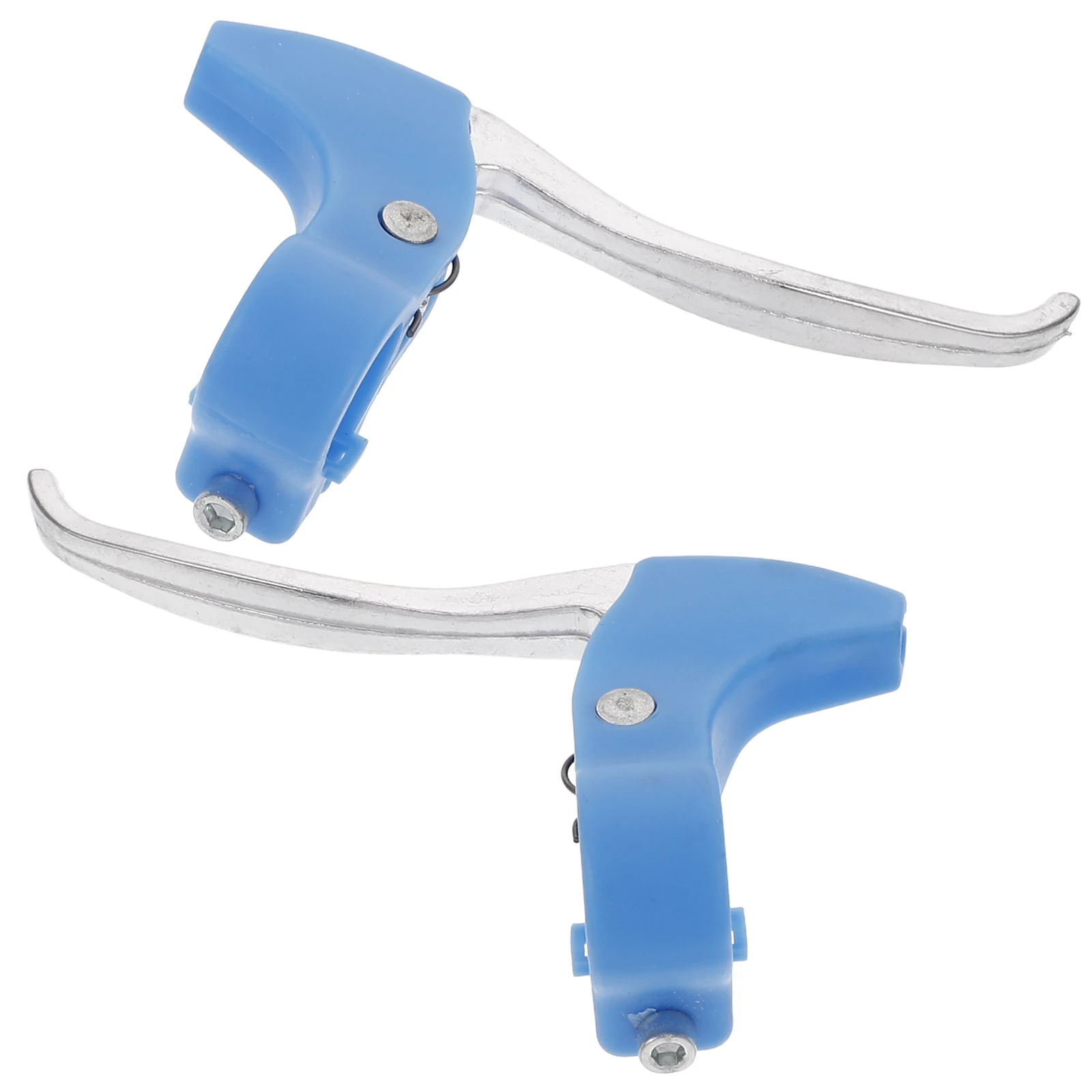 

2pcs Universal Bicycle Brake Handle Kids Aluminum Alloy Compatible Ergonomic Durable Easy Installation Braking Bike Lever Set