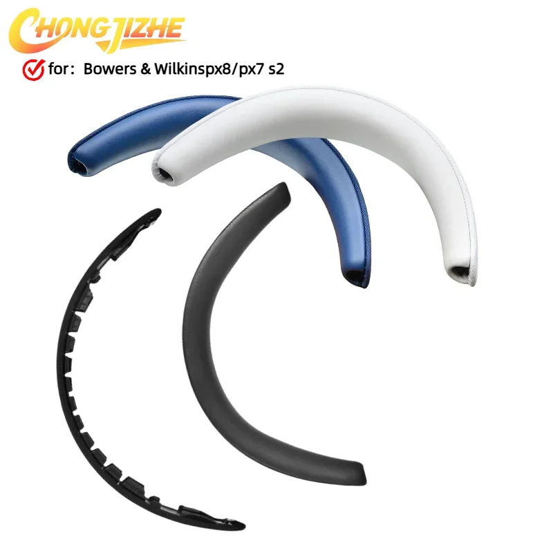 

CHONGJIZHE Universal Full Closure Headphone Headband Cover Bowers & Wilkinspx8/px7 s2 Headpad Zipper Cushion Head beam cover ，