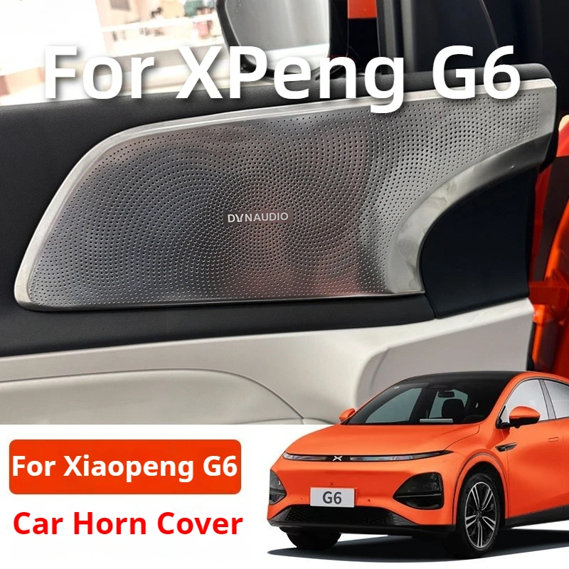 

Fit For XPeng G6 Car Specialized Door Speaker Cover Speaker Decorative Trim Interior Modification