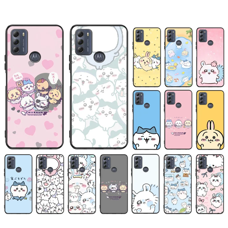 Japan comics Cute Chiikawas Phone Case For Moto Edge 50 40 Pro Edge 40 30 Ultra Neo Fusion G Power G Stylus G Play E32 E20 E40