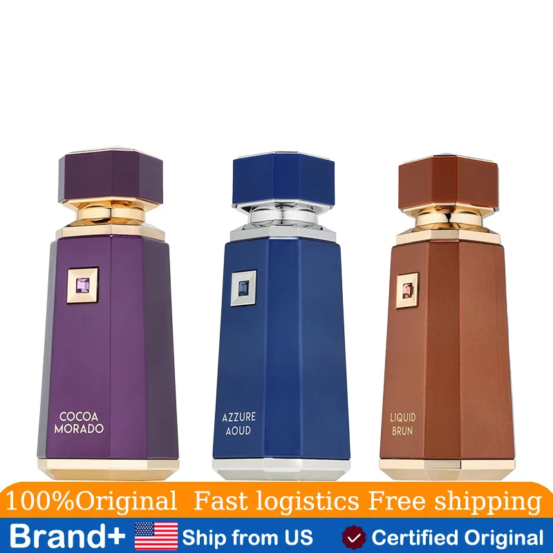 Fragrance World French Avenue Cocoa Morado World Azzure Oud Liquid Brun Women 100ML Cologne Persistence Pheromone Long-lasting