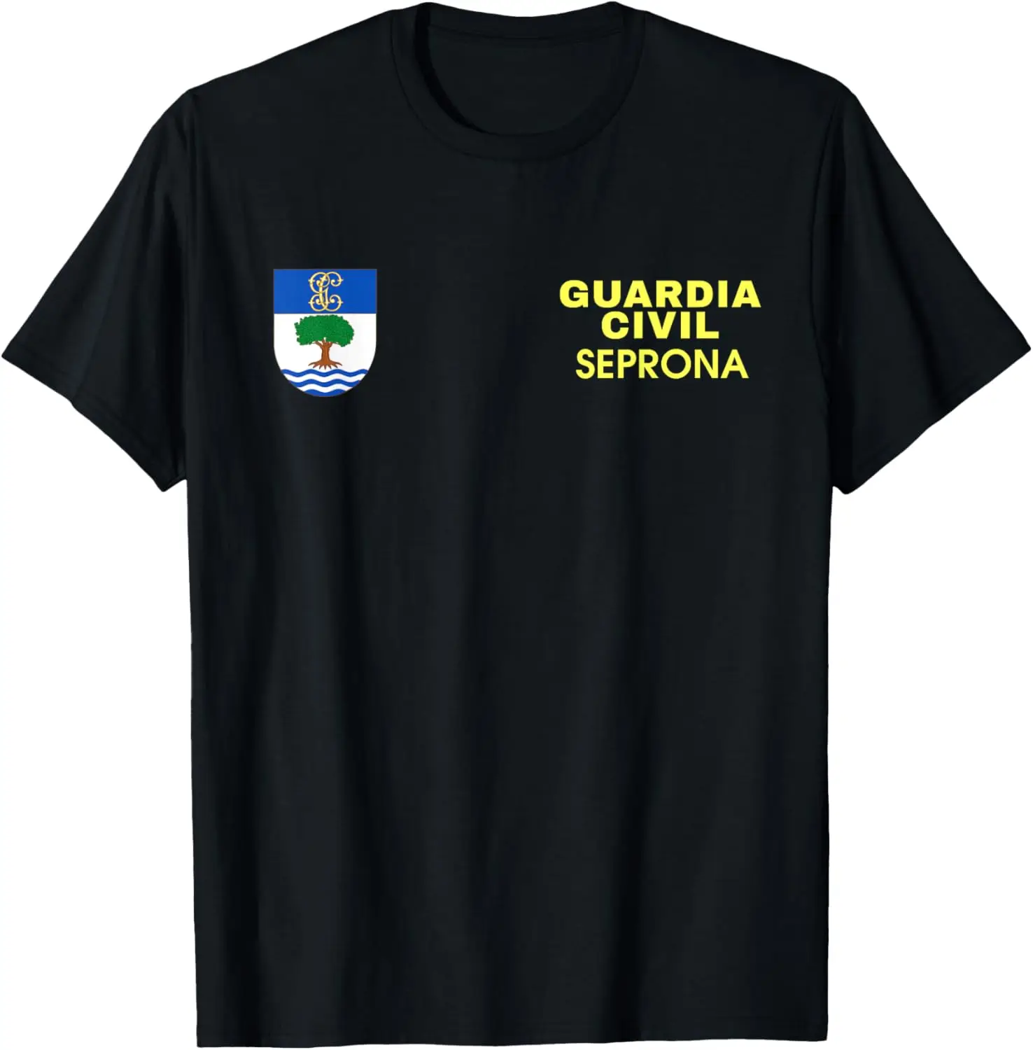 Spain España Guardia Civil Seprona Men T-Shirt Short Sleeve Casual 100% Cotton Shirt
