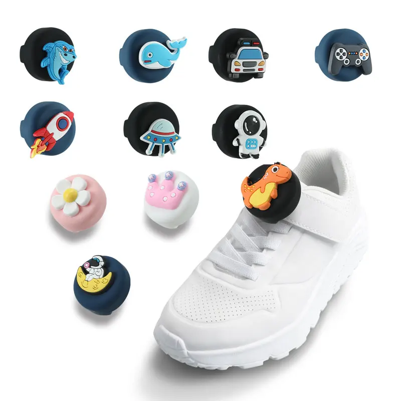 Étui porte-AirTag pour lacets d'enfants, accessoires de suivi GPS en silicone imperméable pour chaussures et sangles d'enfants en bas âge