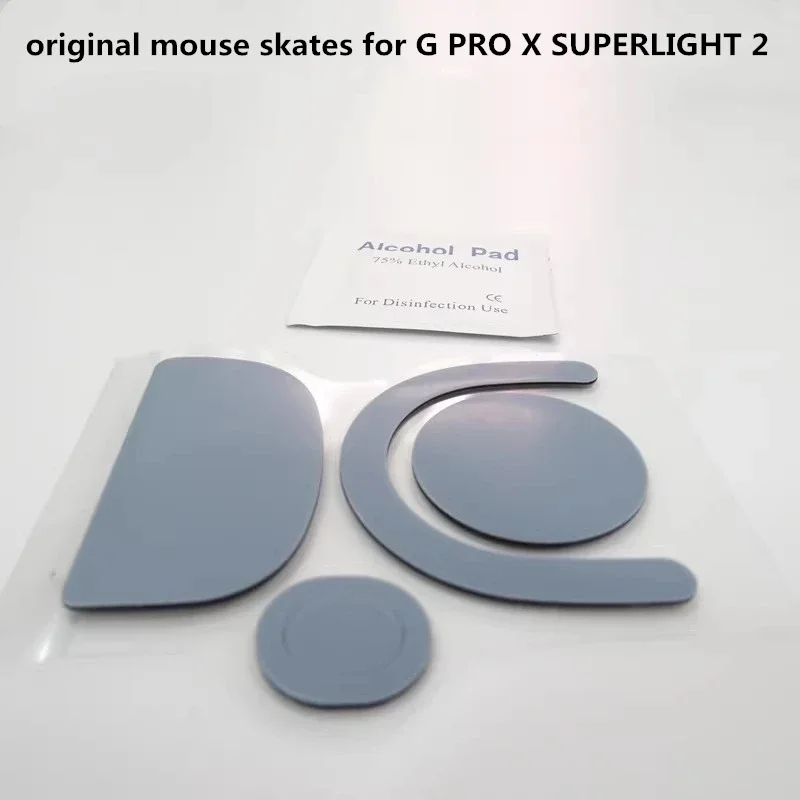 1 Set Original Mouse Skates For Logitech GPROX Superlight 2 2C PRO X SUPERLIGHT 2 DEX 0.78mm Mouse Glide Feet