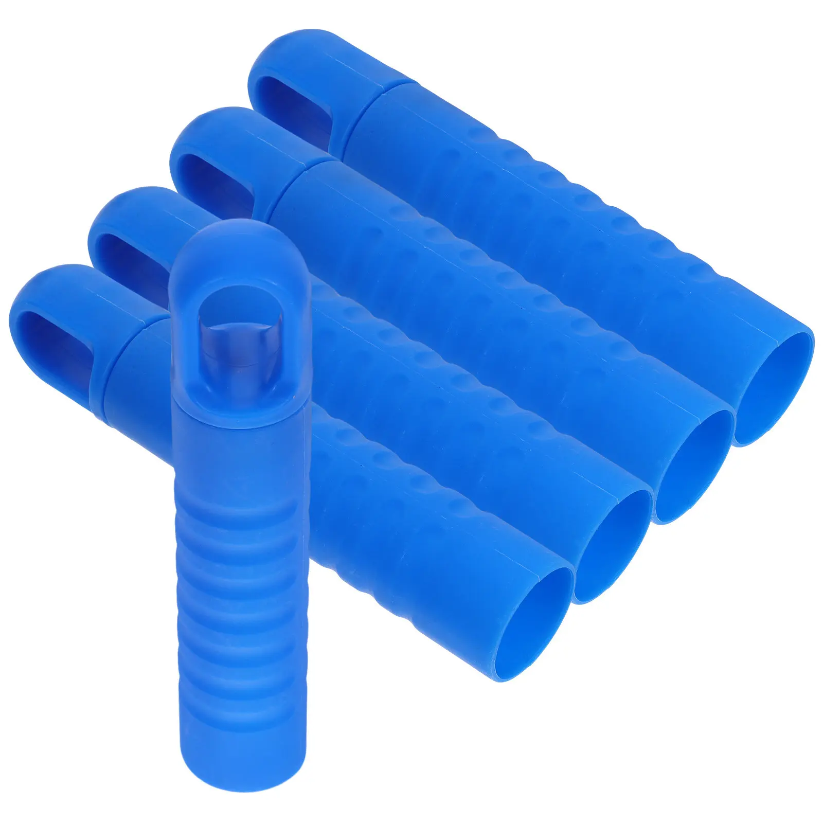 5Pcs Mop Handle End Cap Broom Replacement Universal Fit Thickened Plastic Comfortable Grip Enhanced Control for Floor
