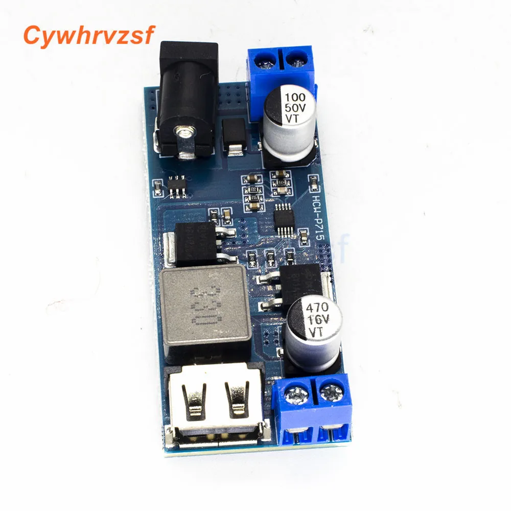 DC-DC 30W 9-36V to 5V 6A Step-down Buck Converter Power Module USB Charging 5A High Power XH-M249