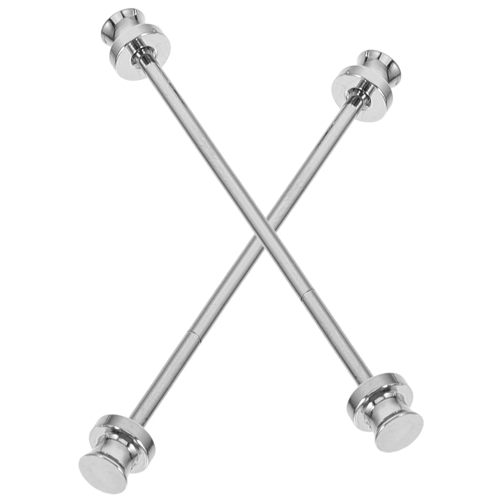 2 pezzi spilla da bavero per uomo clip per cravatta clip per colletto spilla stays camicia per abiti spille per cravatta in lega catena di chiusura uomo