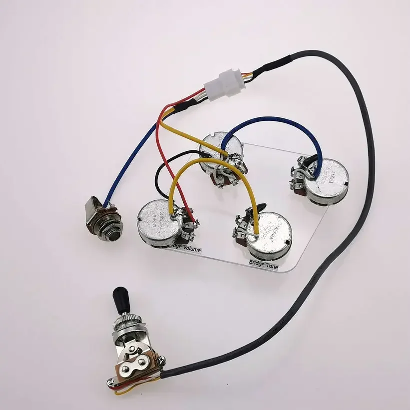 Top selling Standard Electric Guitar Humbucker Pickup Zebra With Wiring Harness MADE IN KOREA