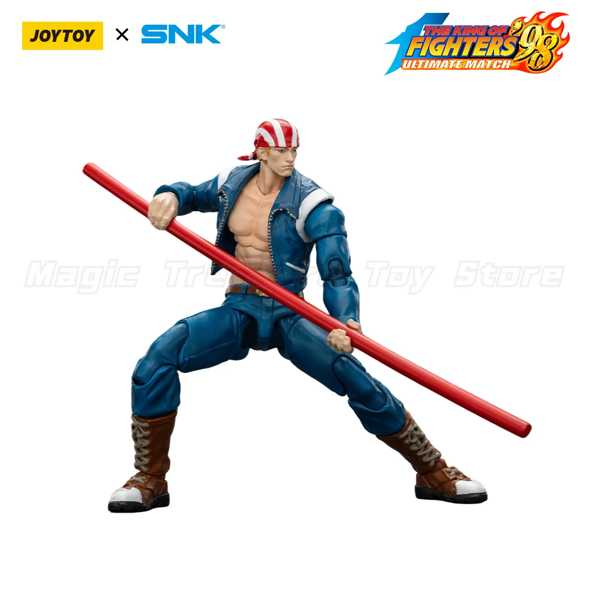 

Предзаказ: Фигурка JOYTOY SNK KOF'98UM '97 Special Team Билли Кейн, масштаб 1/18