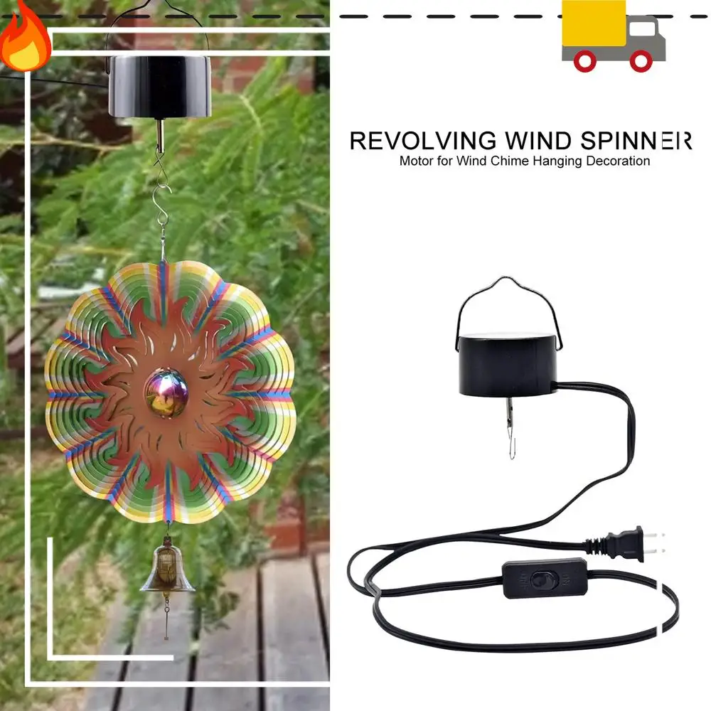 Revolving Wind Spinner Motor For Wind Chime Hanging Decoration Electric Powered Hanging Display Revolve
