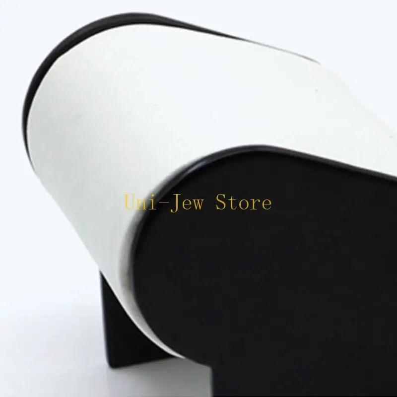 سوار ساعة 40 جيجابايت أسود حامل بلاستيكي أبيض أزياء الطلاء سوار المجوهر