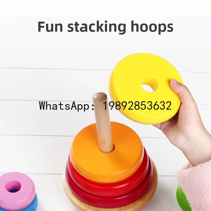 Stacking Fun 6-12 Months Baby Toy Infant Children's Educational 1-Year-Old Tumbler