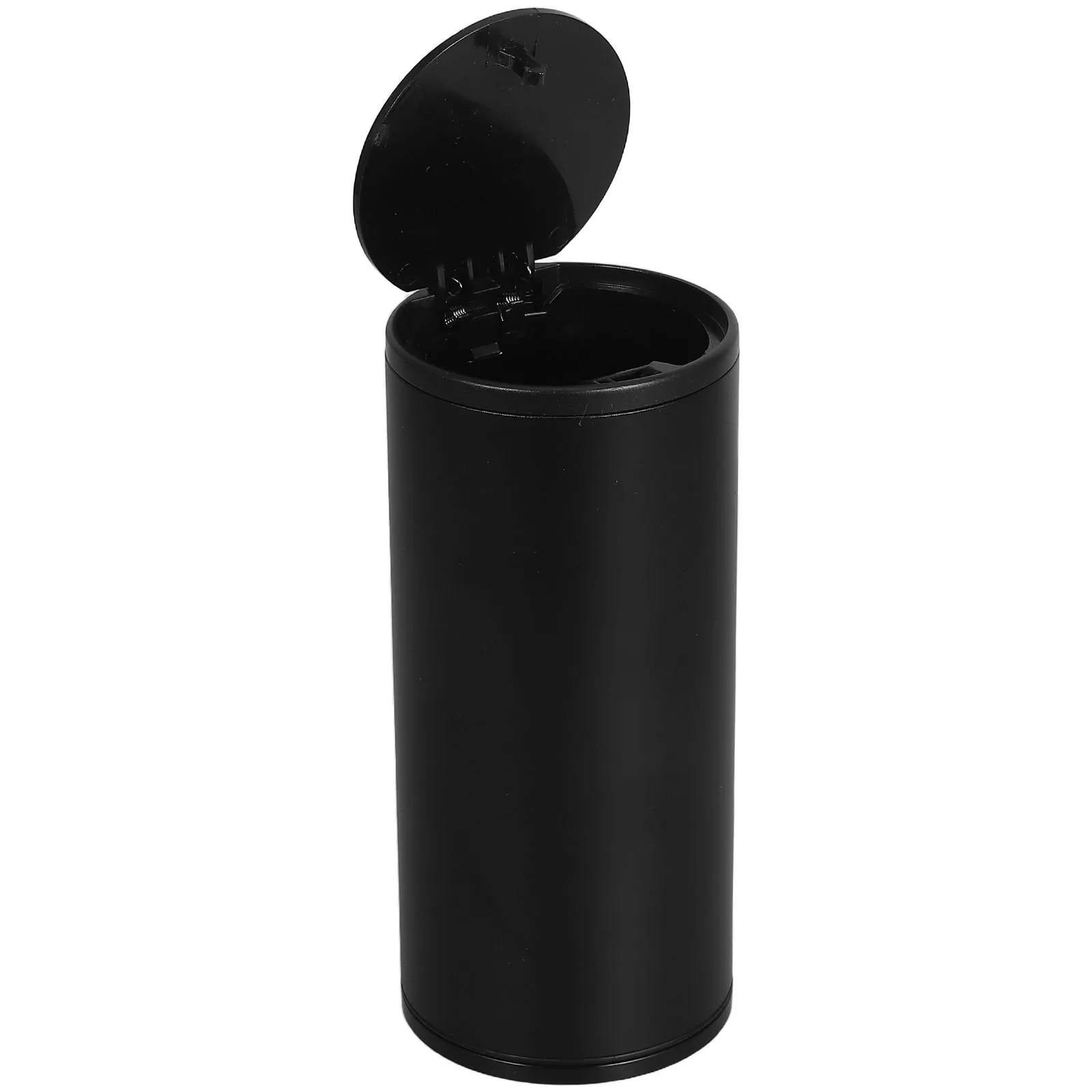 

Black Car Trash Container Press Open Compact Mini Vehicle Garbage Bin Tissue Holder Car Storage Auto Trash Can Front Seat Office