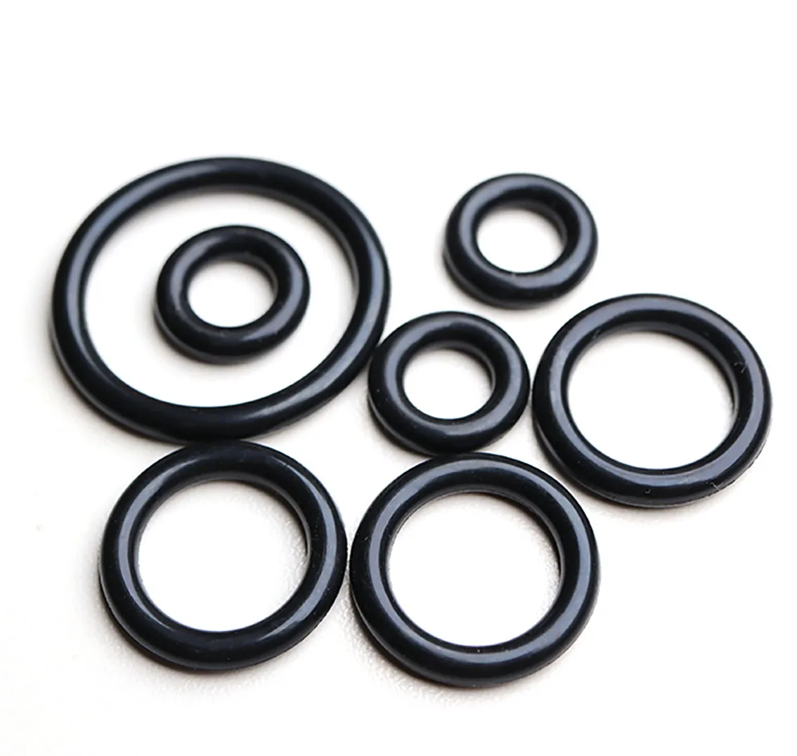 CS 4mm EPDM O-Rings OD 12-400mm Black O-Rings Sealing Gasket Insulation & Alkali / Acid Resistant