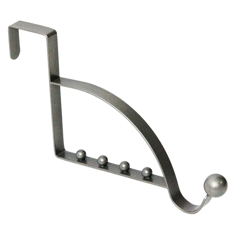 Porta gancio posteriore vestiti cappotto cappello appendiabiti porta posteriore ganci a parete armadio armadio vestiti in metallo cappello Home Storage