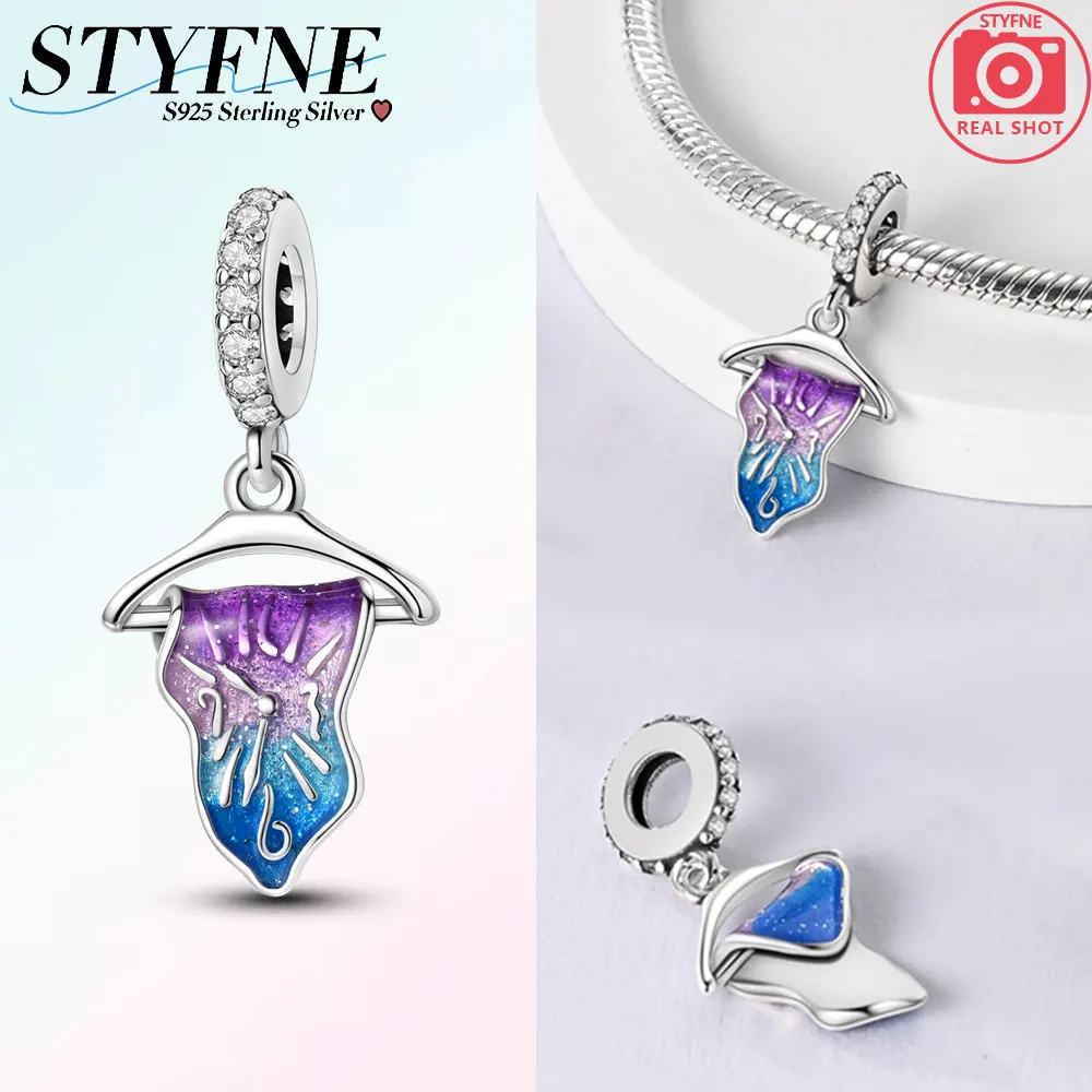 

Подвески Plata 925, подвески Dali's Distorted Time, бусины, подходят для оригинальных браслетов 925, подвески для женщин, ювелирные изделия, изготовление своими руками, изысканные подарки