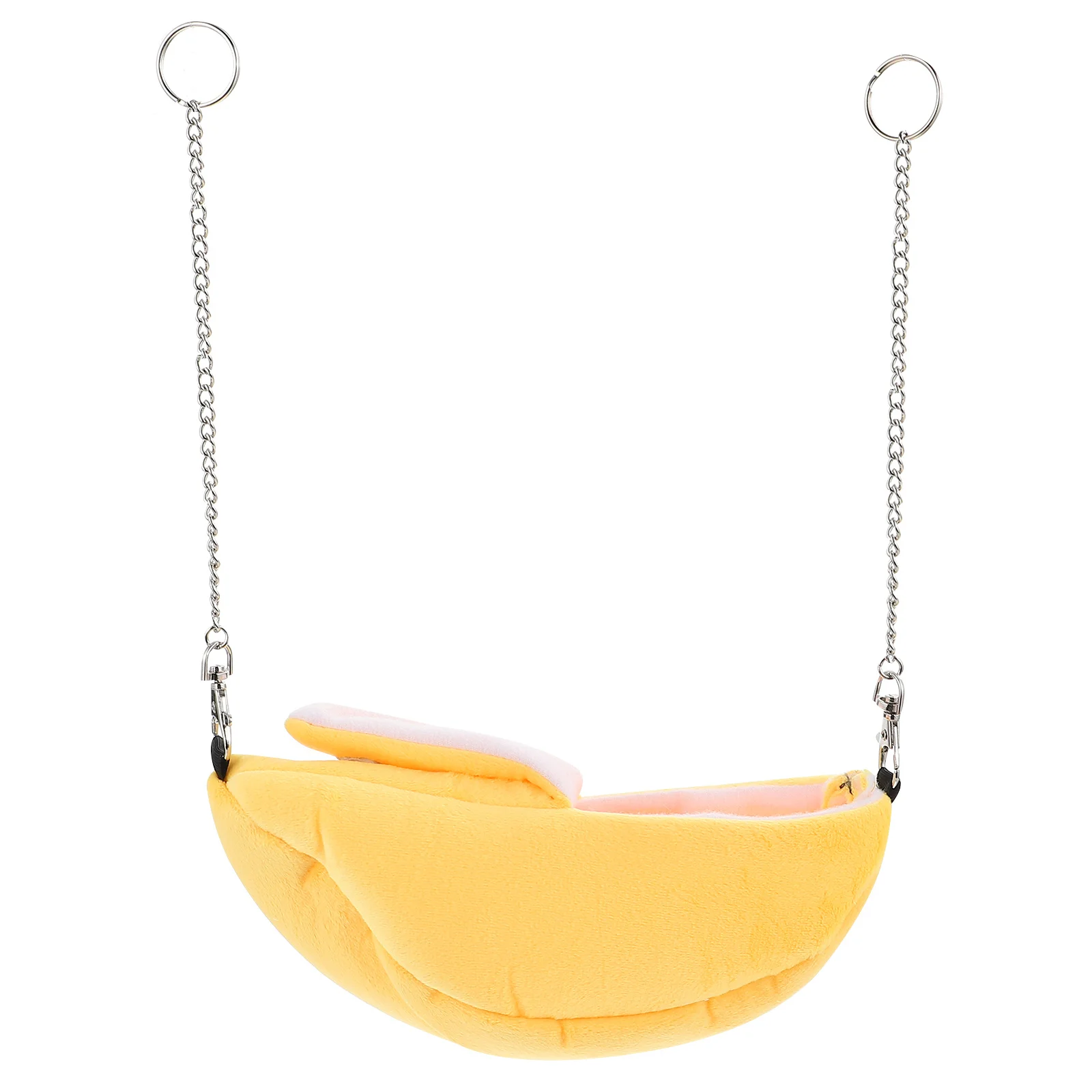 

Banana Hamster Bed Hanging Cotton Warm Nest for Small Animals Squirrel Mouse Sugar Glider Cage Accessories Cozy Home