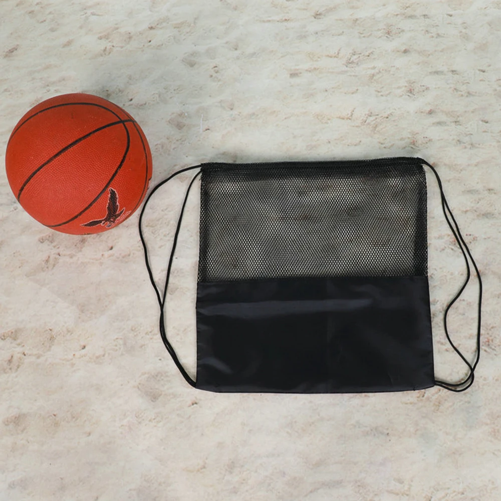 حقيبة شبكية محمولة لتخزين كرة القدم في الهواء الطلق، حقائب تخزين متعددة الوظائف لكرة السلة والكرة الطائرة