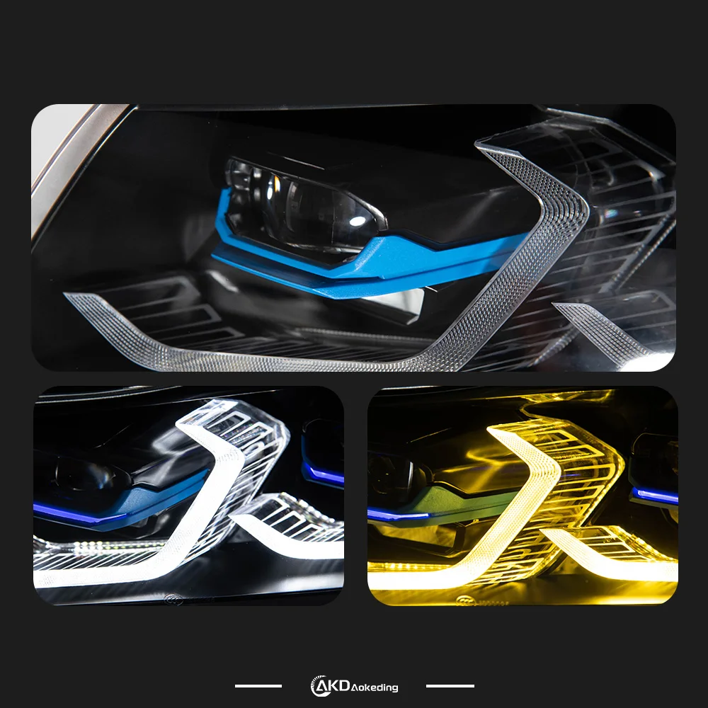 AKD For BMW E90 2005-2012 Headlight Car автомобильные товары LED DRL Hella 5 Xenon Lens Hid H7 320i 318i 325i Car Accessories