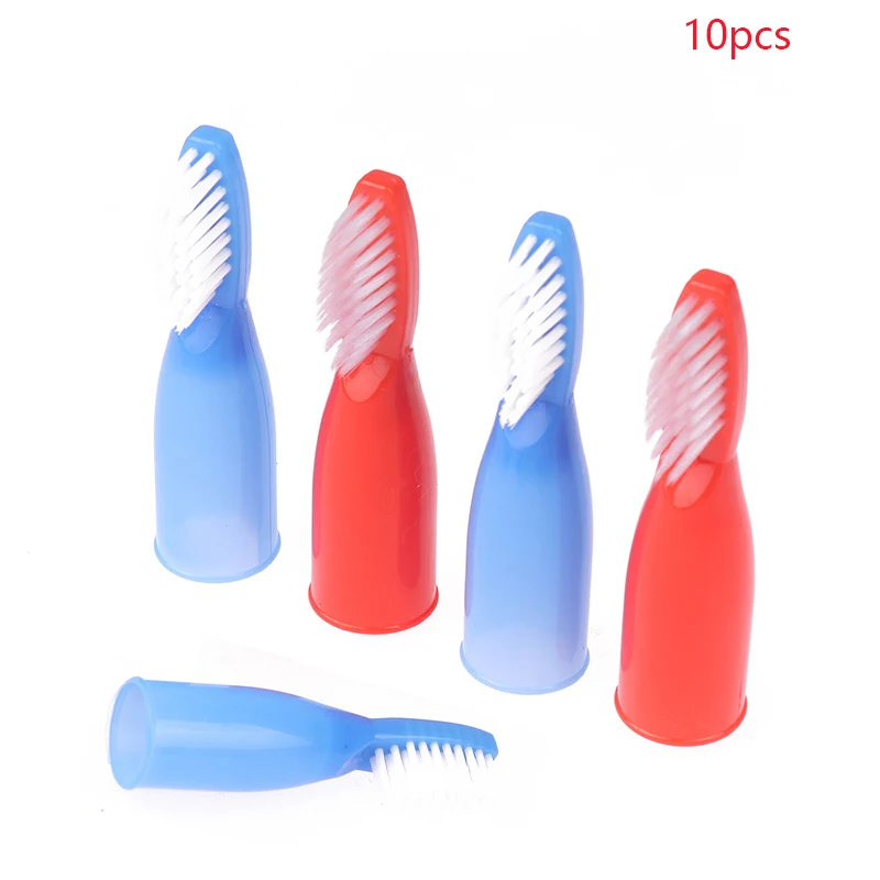 Grupo de 10 escovas de dentes plásticas pequenas, 10 porções, pequenas, portáteis, para o uso home