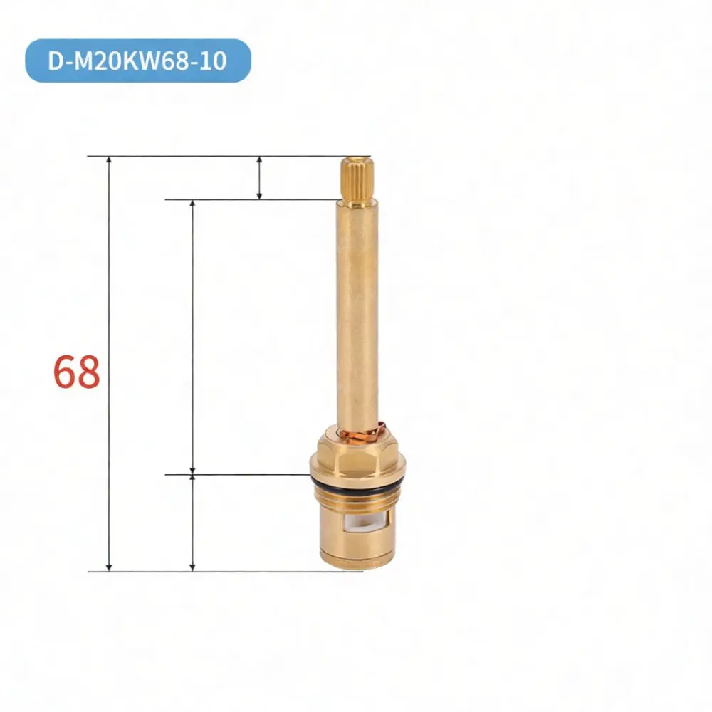 Universal Brass Ceramic Faucet Replacement Valve Fine Thread Single Handle Mixer Tap Repair Component Kit