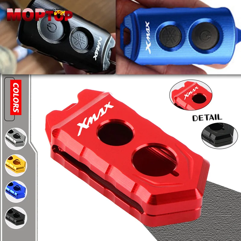 

NEW For NMAX 125 155 XMAX400 XMAX 300 125 250 Motorcycle Key Shell Case Cover Holder Protector Pad Motorbike Key Housing Cover