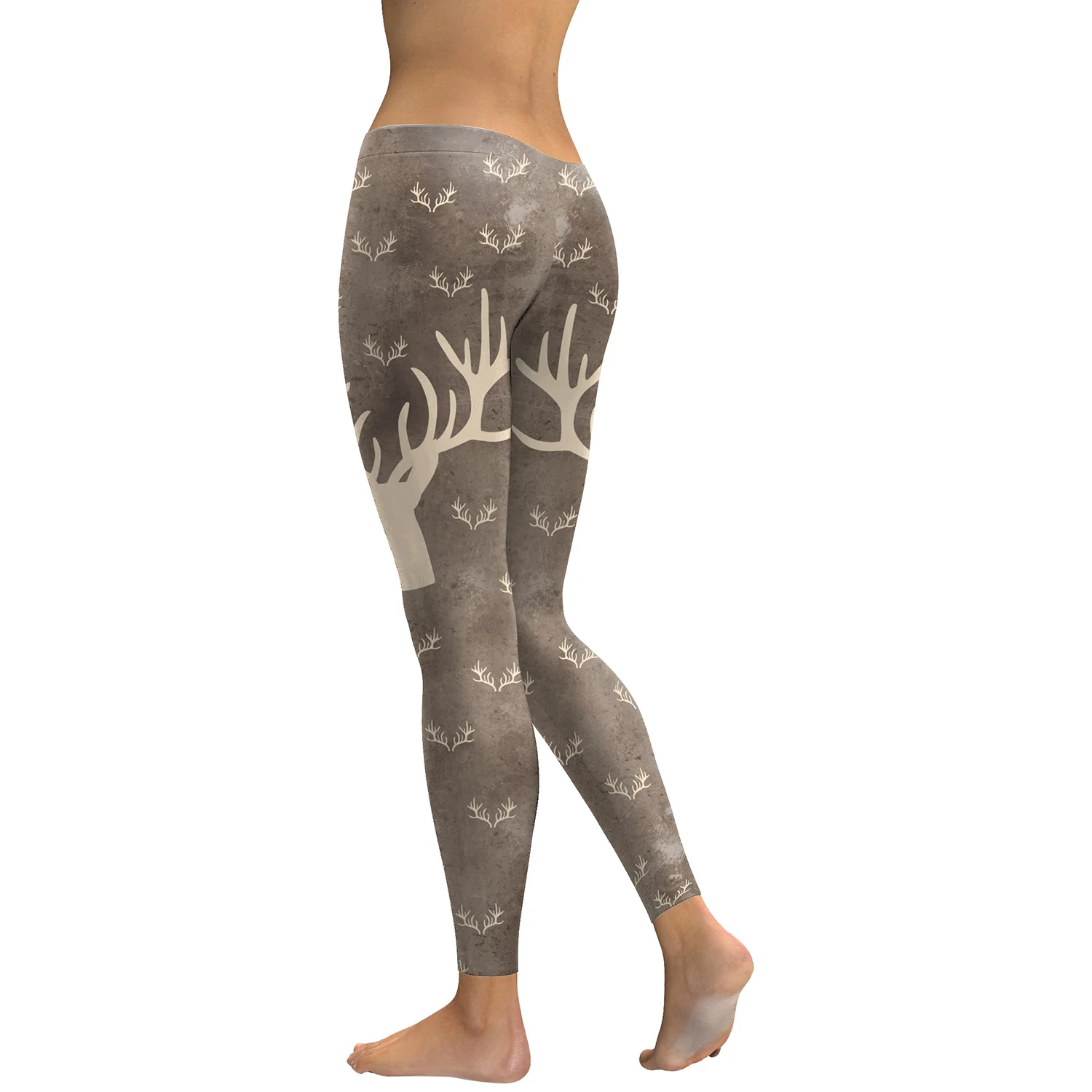 กางเกงโยคะฤดูใบไม้ร่วง เอวกลาง เซ็กซี่ ยืดหยุ่น กระชับรูปร่าง ออกกำลังกาย ฟิตเนส เลกกิ้งผู้หญิง รุ่นใหม่ ปี 2025 สำหรับฮาโลวีน คริสต์มาส