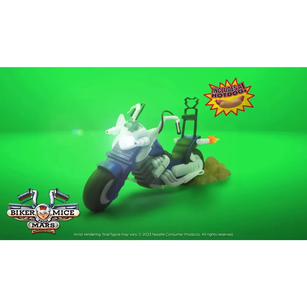 متوفر في المخزون NACELLE 1/12 بطل الرواية ثلاثة إخوة Nacelle السائق الفئران من فارس المريخ دراجة نارية الدعائم لجسم شخصيات الحركة 6in #5