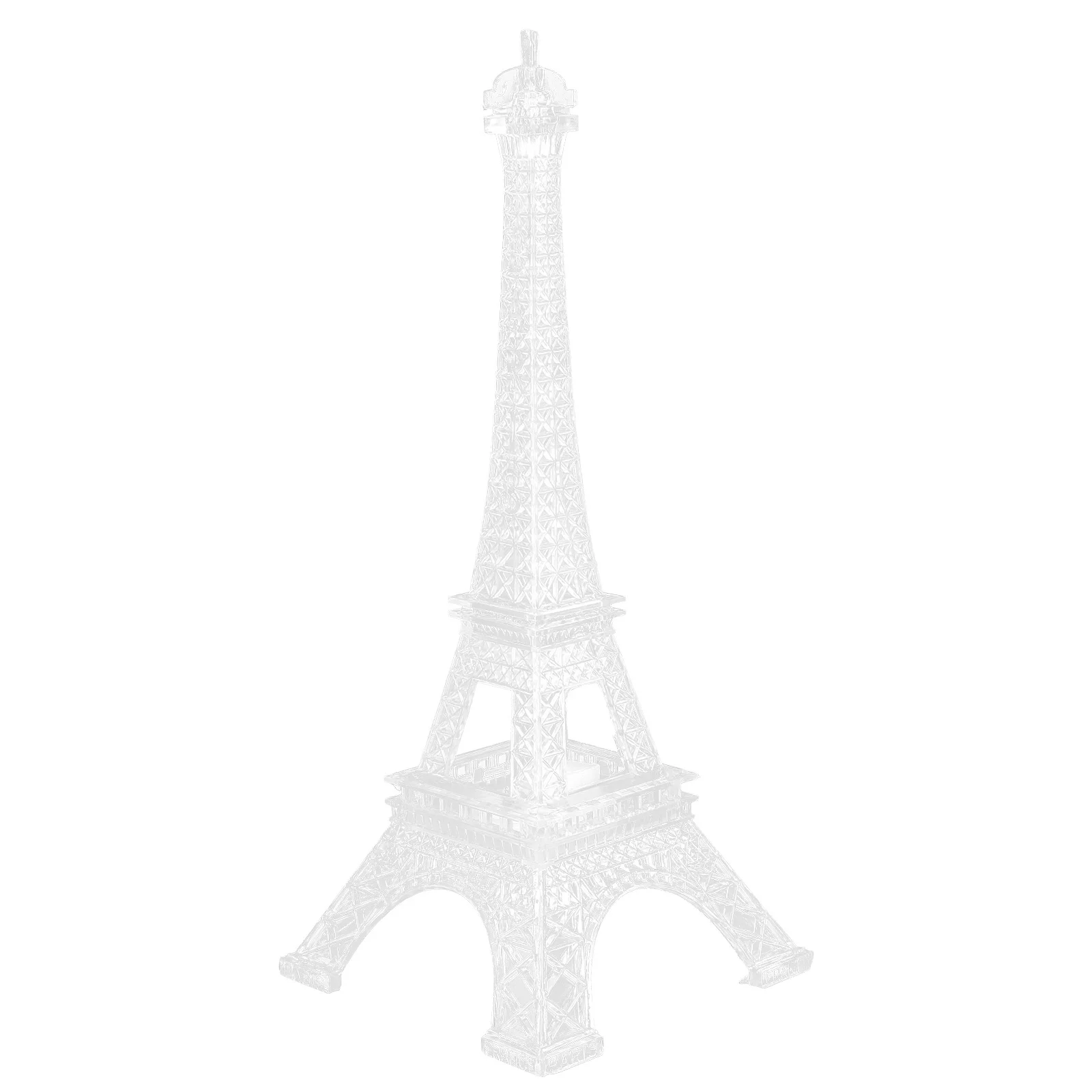 

Acrylic Eiffel Tower Night Light Mini Led Color Changing Lamp For Bedroom Home Desk Decor Cake Topper Decoration