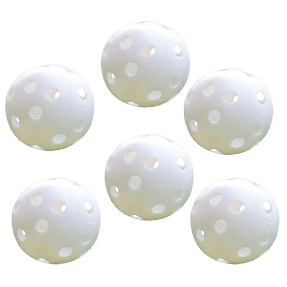 

Indoor Golf Practice Ball 6 Pcs Elastic Rubber Hollow Ball Beginner Training Golf Hole Golf Set