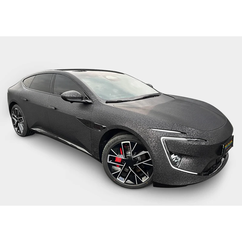 تغيير لون Ppf المضادة للخدش ألياف الكربون سيارة التفاف الفينيل ماتي الأسود نمط Ppf الجسم ملصق الحيوانات الأليفة اللون Ppf