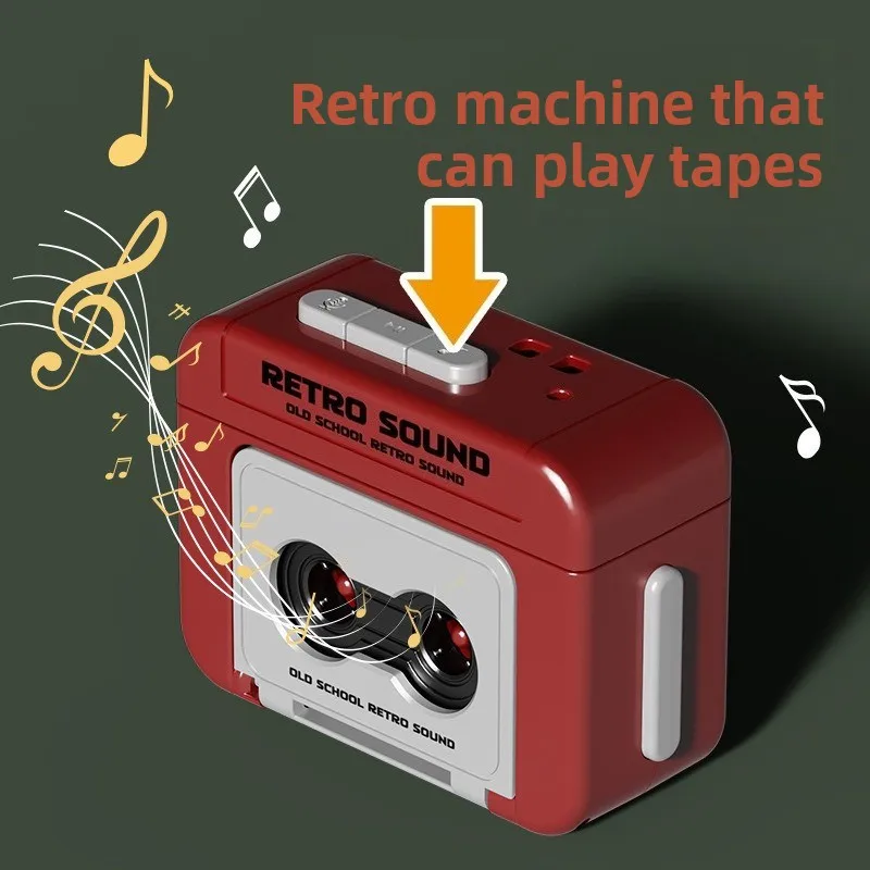 Llavero con grabadora de caja de música, Mini juguete con sonido portátil, adorno de descompresión, colgante para mochila escolar, regalo de cumpleaños para amigos