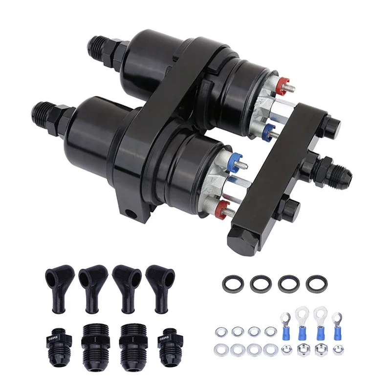 1200HP+ 380LPH HI FLOW Twin FUEL PUMPS 044 with BRACKET KIT