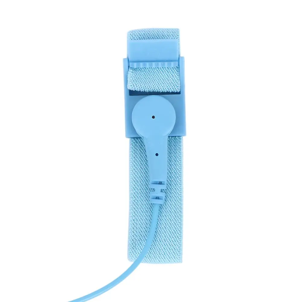 ESD Electrostatic Adjustable Cable Reusable Wire Strap Hand Wrist Band with Grounding Wrist Anti Static Bracelet