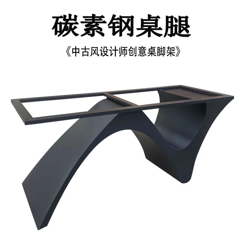 French antique table legs bracket rock slab table legs designer fashion creative office desk foot large board table rack